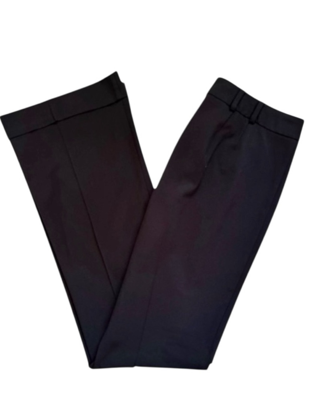 The Limited Black Stretch Cuffed Flare Pants Size 4L